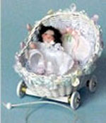 miniature wicker pullabout baby